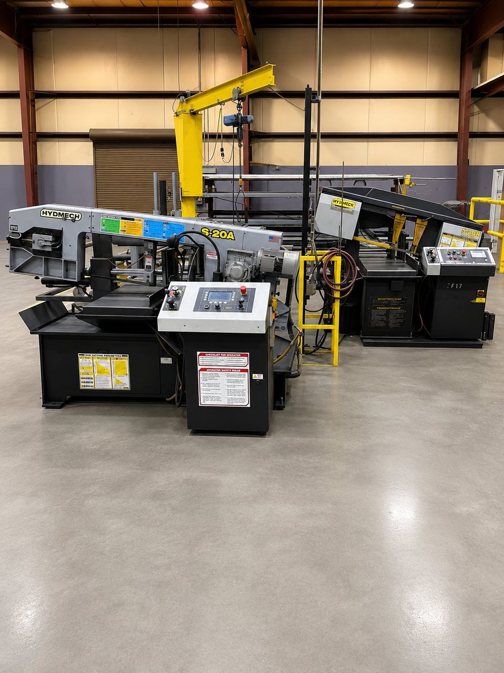 HYD-MECH S-20A automatic bandsaws